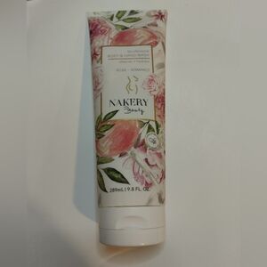 New Nakery Beauty Body and Hand Wash Rose + Romance 9.8 fl. oz. Sealed